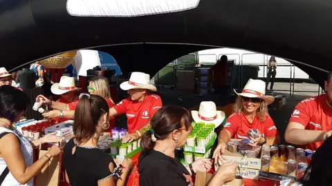 Desayunos de Carrefour en La Vuelta