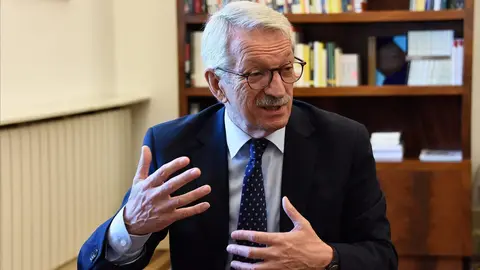 Alejandro Tiana, secretario de Estado de Educaci&oacute;n, en su despacho del Ministerio