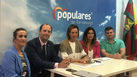 Concejales del PP de Torrelavega