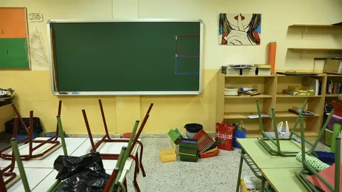 Aula de Infantil del Colegio de Educaci&oacute;n Infantil y Primaria (CEIP) &lsquo;Joaqu&iacute;n Costa&rsquo; de Madrid.