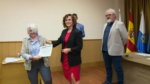 La consejera de Empleo y Pol&iacute;ticas Sociales del Gobierno de Cantabria, Ana Bel&eacute;n &Aacute;lvarez, clausura en la UC el curso &lsquo;Herramientas pr&aacute;cticas para la empleabilidad&rsquo;