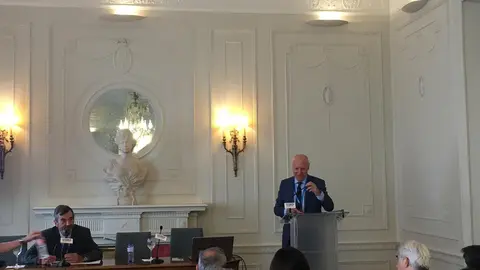 El secretario general de Sanidad del Ministerio de Sanidad, Consumo y Bienestar Social, Faustino Blanco