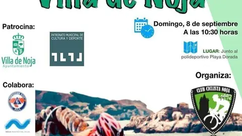 Carte de la IV Reuni&oacute;n de Escuelas de Ciclismo Villa de Noja