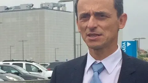 Pedro Duque en su visita a Santander 