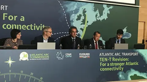 El consejero Francisco Mart&iacute;n en la Coimisi&oacute;n del Arco Atl&aacute;ntico