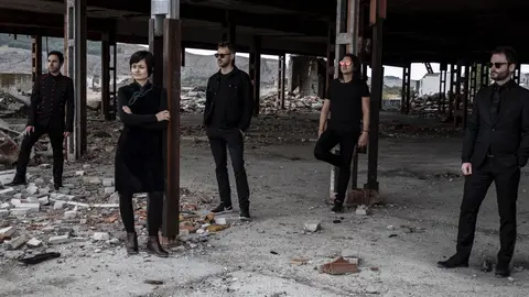 Psychic Equalizer: (de izqda a dcha) Hugo Selles / India Hooi / Morten Sk&oslash;tt / Carlos Barrag&aacute;n / Adri&aacute;n Ubiaga