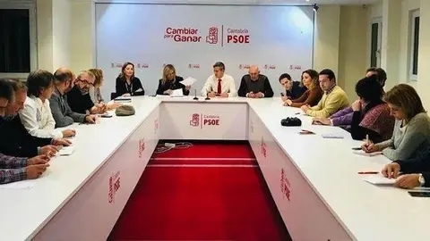 Reuni&oacute;n Comit&eacute; Ejecutivo PSOE Cantabria
