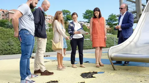 Nota De Prensa, Foto Y Audio Inicio Obras Renovaci&oacute;n Parques Las Llamas Y La Magdalena