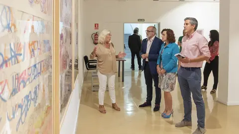 El vicepresidente ha inaugurado en la Casa de Cultura de Torrelavega la exposici&oacute;n &lsquo;Con derecho al arte&rsquo; con obras de ocho artistas con discapacidad intelectual residentes en el CAD de Sierrallana