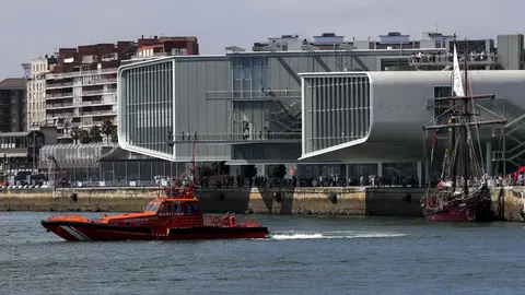 DAVID S. BUSTAMANTE 13/09/2019 SANTANDER/ CANTABRIA Simulacro de rescate con el helicoptero del 112 del Gobierno de Cantabria