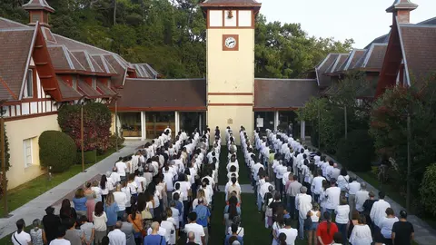 Cerca de 400 personas reviven en una performance en Santander el primer campo de concentraci&oacute;n del franquismo