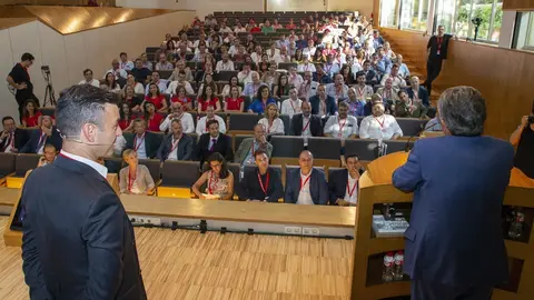 El presidente de Cantabria, Miguel &Aacute;ngel Revilla, inaugura la VII Convenci&oacute;n Palibex