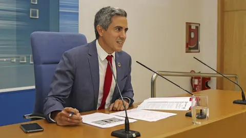 El vicepresidente y portavoz del Gobierno de Cantabria, Pablo Zuloaga