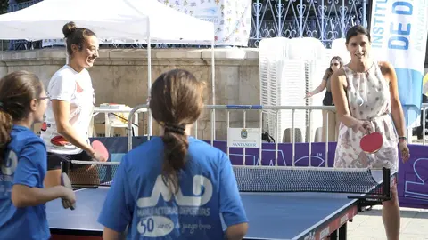 La alcaldesa de Santander, Gema Igual, en la Semana del Deporte