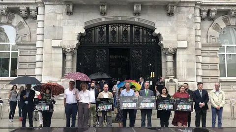 Minuto de silencio en Santander