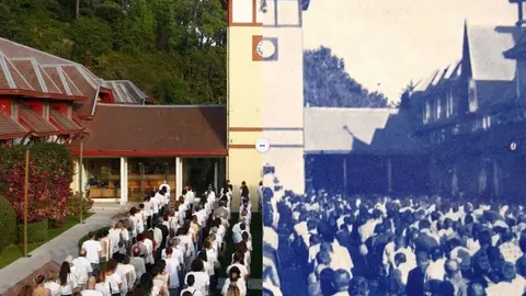 Performance de La Vor&aacute;gine para recrear en la Magdalena el primer campo de concentraci&oacute;n del Franquismo, criticada por Vox