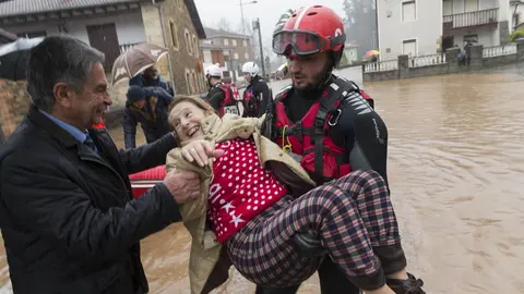 Revilla en inundaciones
