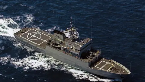 El patrullero 'Centinela'