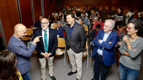 El consejero de Sanidad, Miguel Rodr&iacute;guez, en la jornada sobre Alzheimer