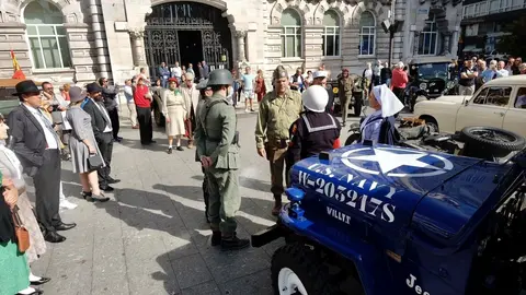 Presentaci&oacute;n 'Revive la historia de cine' en la Plaza del Ayuntamiento
