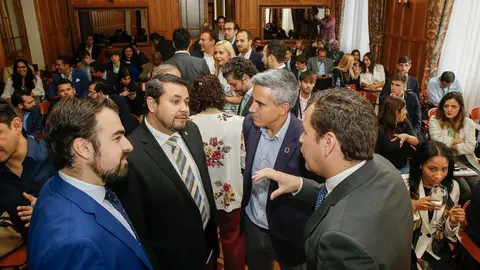 El vicepresidente de Cantabria, Pablo Zuloaga, en el foro Leadership