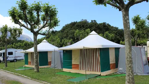 Camping en la playa de Arenillas