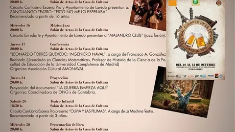 Oto&ntilde;o cultural de Laredo