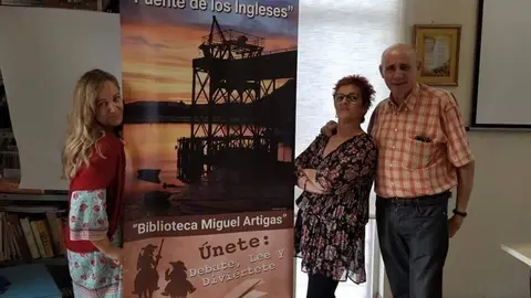 Coordinadores del Club de Lectura 'Puente de los Ingleses'