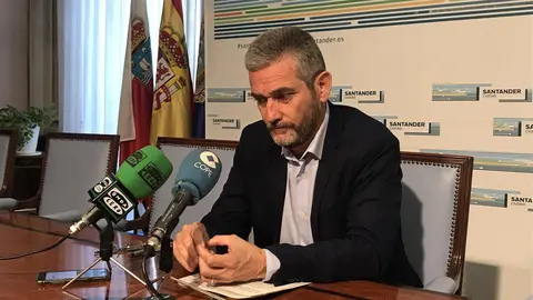 El concejal de Urbanismo y portavoz del equipo de Gobierno de Santander, Javier Ceruti