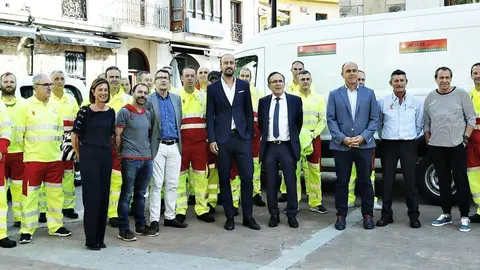 Recepci&oacute;n al servicio de recogida de residuos