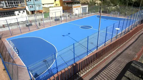 Pista deportiva de El Empalme renovada