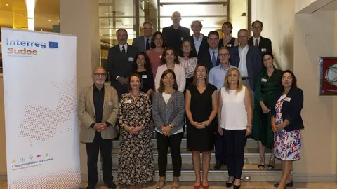 Reuni&oacute;n del programa de cooperaci&oacute;n territorial Interreg Sudoe, gestionado por el Gobierno de Cantabria y financiado a trav&eacute;s del Fondo Europeo de Desarrollo Regional (FEDER)