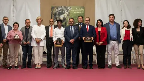L presidente de Cantabria, Miguel &Aacute;ngel Revilla, acompa&ntilde;ado de varios consejeros, asiste a la XXII Gala del Turismo Rural de Cantabria