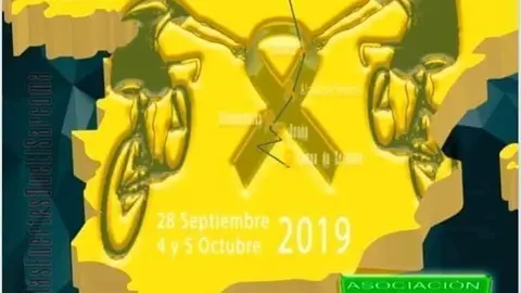 Cartel de las &lsquo;8.000 millas contra el c&aacute;ncer&rsquo;