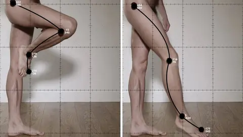 Ejercicios de medici&oacute;n del cuerpo de la muestra de Manu Arregui