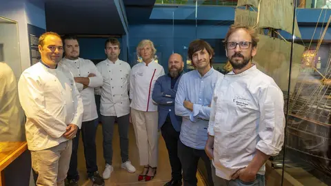 Marina Lomb&oacute; con los chefs que mostrar&aacute;n la gastronom&iacute;a c&aacute;ntabra en San Sebasti&aacute;n Gastronomika