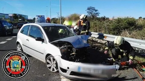 Veh&iacute;culo siniestrado