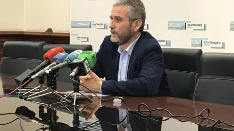 El portavoz municipal de Cs en Santander, Javier Ceruti