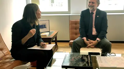 La consejera de Presidencia, Interior, Justicia y Acci&oacute;n Exterior, Paula Fern&aacute;ndez, se re&uacute;ne con el embajador representante permanente adjunto de Espa&ntilde;a ante la UE, Juan Ar&iacute;stegui