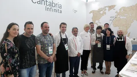 Revilla y Lomb&oacute; apoyan a los cocineros c&aacute;ntabros en San Sebasti&aacute;n Gastronomika