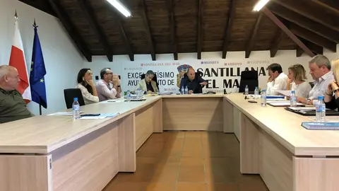 Pleno del Ayuntamiento de Santillana del Mar