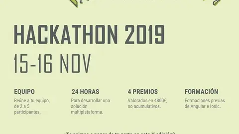 Cartel del V Hack2Progress