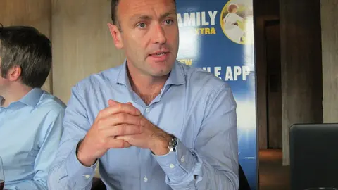 El responsable de marketing de Ryanair, Kenny Jacobs