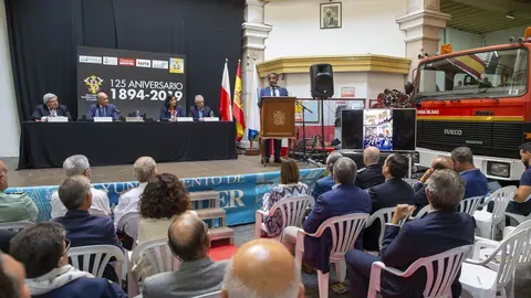 Acto de 125 aniversario Bomberos Voluntarios de Santander
