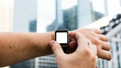 Recurso de reloj digital, wearable