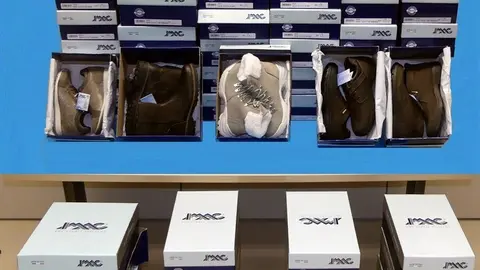 Calzado robado localizado en la operaci&oacute;n