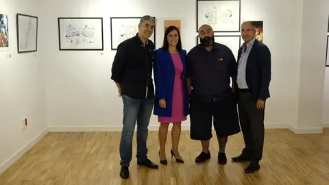 La alcaldesa de Santander, Gema Igual, asiste al inicio de la Semana del C&oacute;mic y la Ilustraci&oacute;n