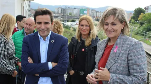 Pedro Casares, Mar&iacute;a Jes&uacute;s Calva y Esther Bolado