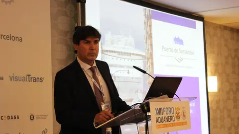 Jaime Gonz&aacute;lez en el Foro Aduanero