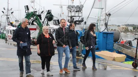 Luis del Pi&ntilde;al y su equipo en Santo&ntilde;a